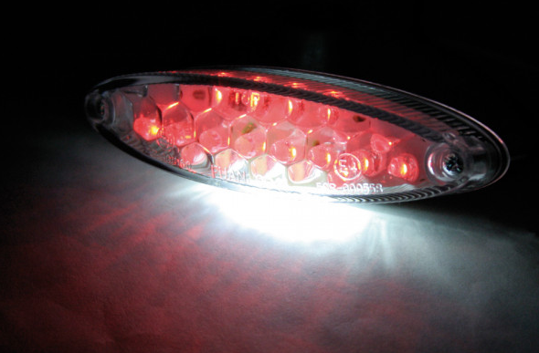 LED mini taillight NUMBER1 with license plate light Shin Yo