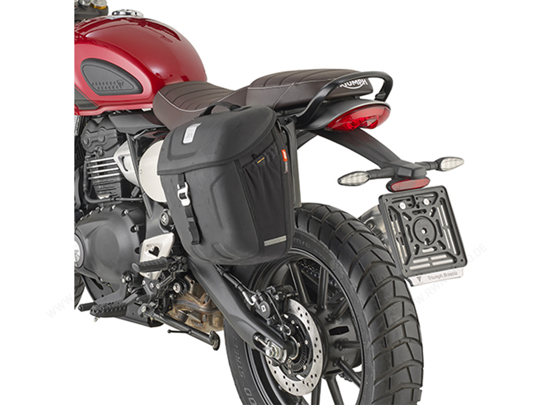 Spacer for saddlebags MT501, left p., for Triumph Speed 400 / Scrambler 400 X (24)