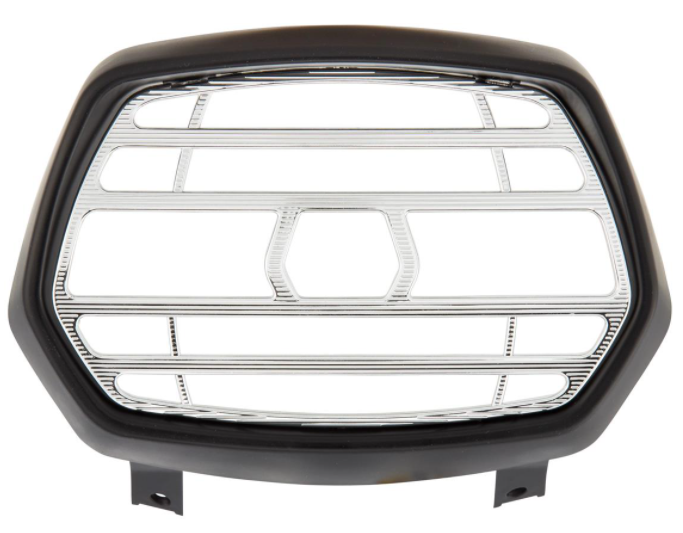 Lamp grid black matt for Vespa Sprint 50-150cc 2T/4T, grid - chrome