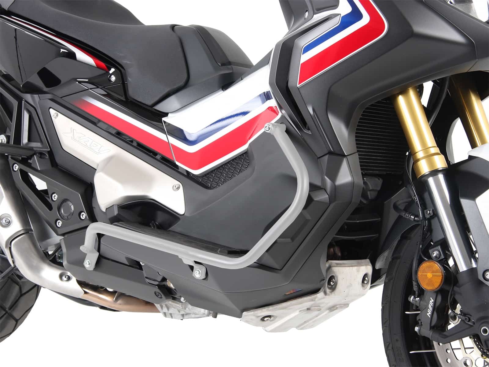 Engine guard silver for Honda 750 (21-24) Hepco & Becker