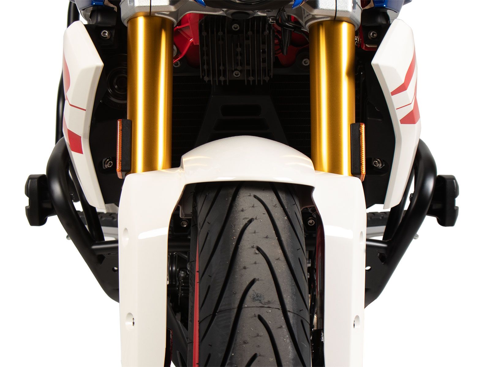 Engine guard incl. protection pad black for BMW G 310 GS (17-) Hepco & Becker