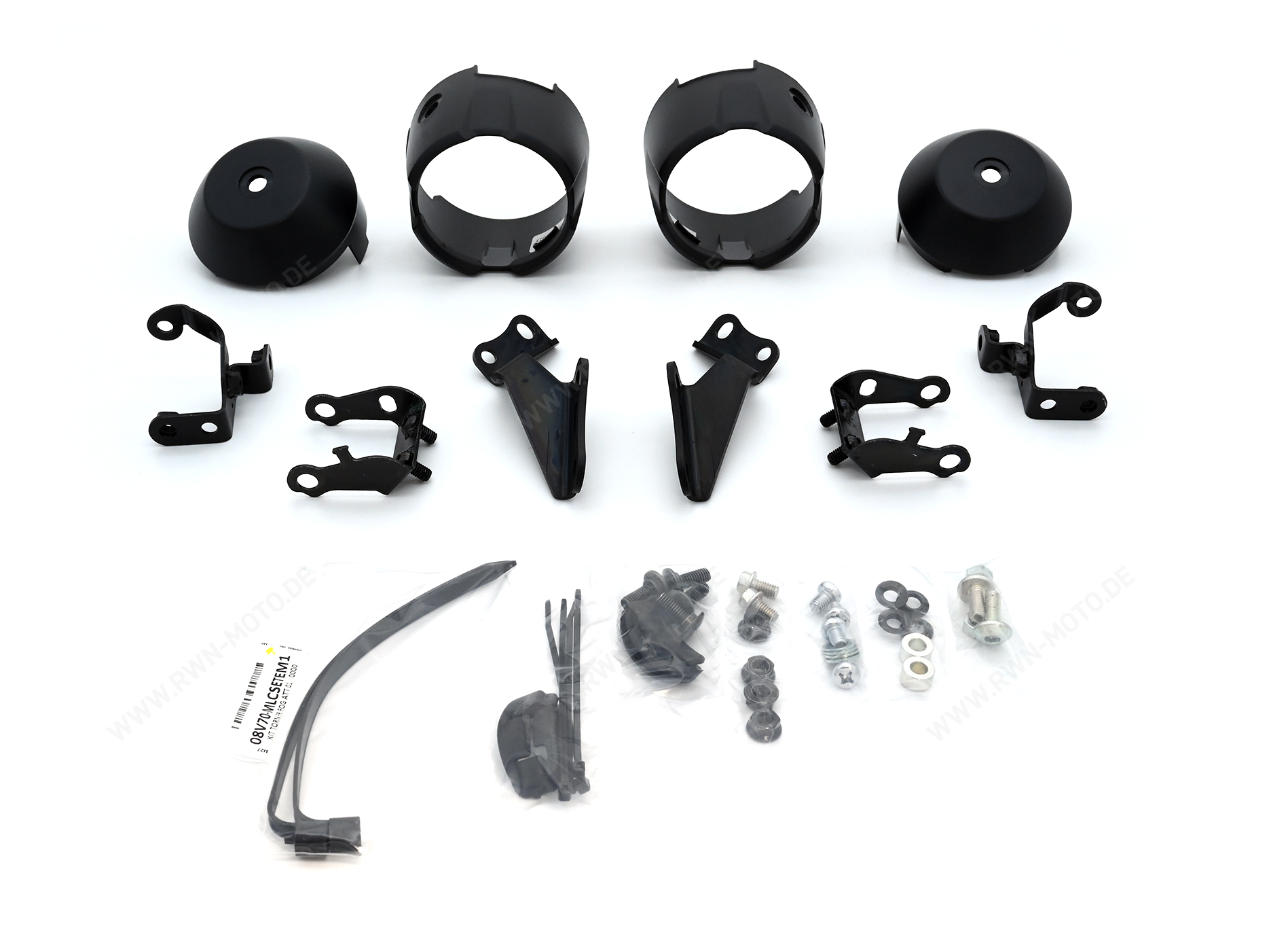 Mounting kit for front LED fog lights for Honda XL 750 Transalp (23-) Original