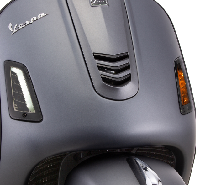 Turn signal kit front & rear for Vespa GTS/GTS Super/GTV 125-300cc ('14-), tinted