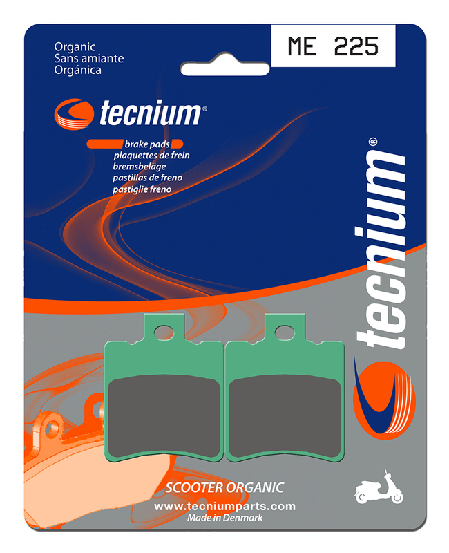 Tecnium Scooter Organic Brake Pads - ME225