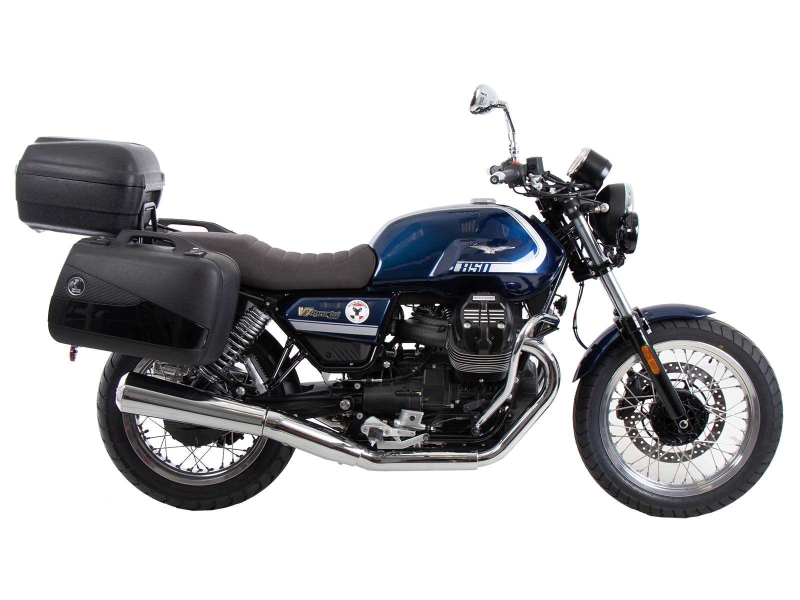 Carrier black for Moto Guzzi V7 Special/Stone/Centenario (21-24) Hepco & Becker