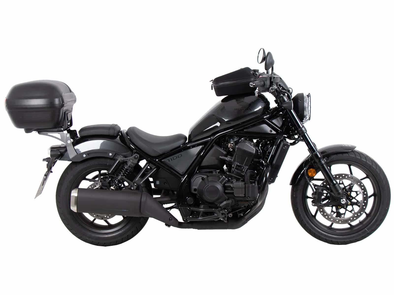 Alurack top case carrier black for Honda CMX 1100 Rebel /DCT /SE (25-) Hepco & Becker