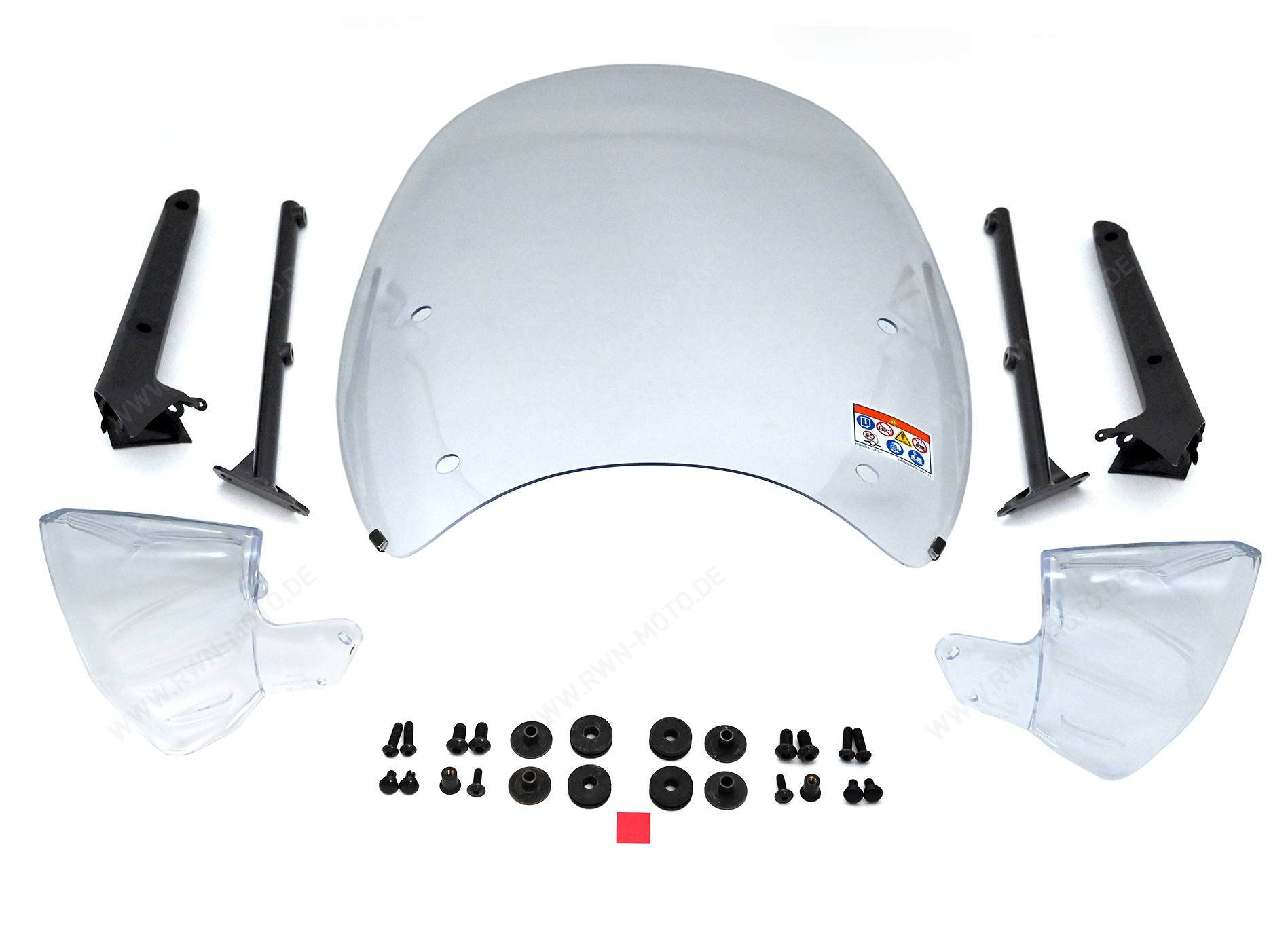 Original Honda SH300i windshield incl. hand protectors 2011-2015 (NF02D)