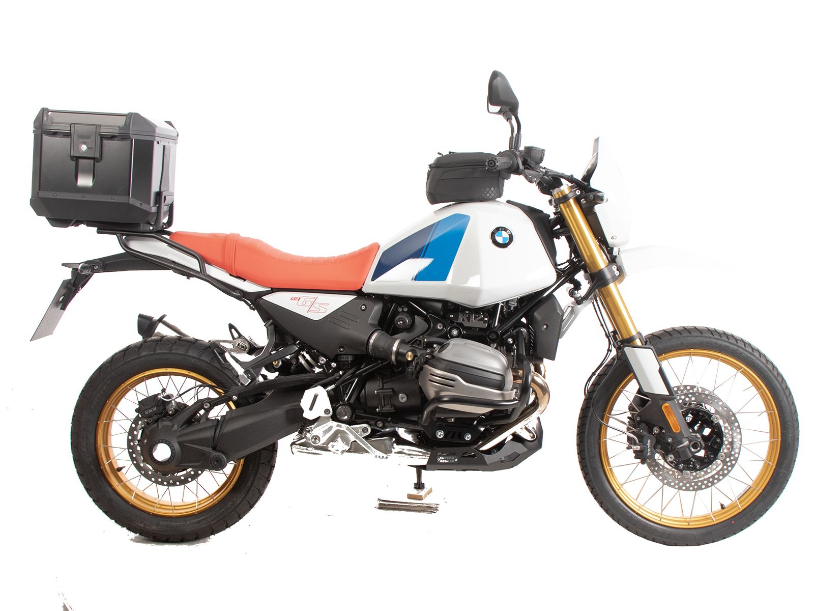 Alurack top case carrier black for BMW R 1250 RS (19-) Hepco & Becker