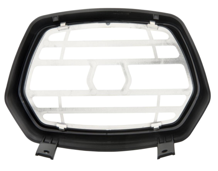 Lamp grid black matt for Vespa Sprint 50-150cc 2T/4T, grid - chrome