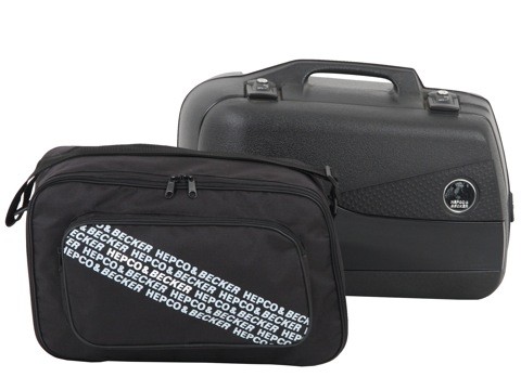Inside pocket on the right for Junior 30 side case Hepco & Becker