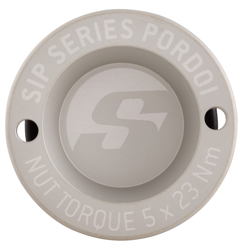 Dust cover 13" rim front for Vespa GTS/GTS Super/GTV/GT 125-300cc, silver matt