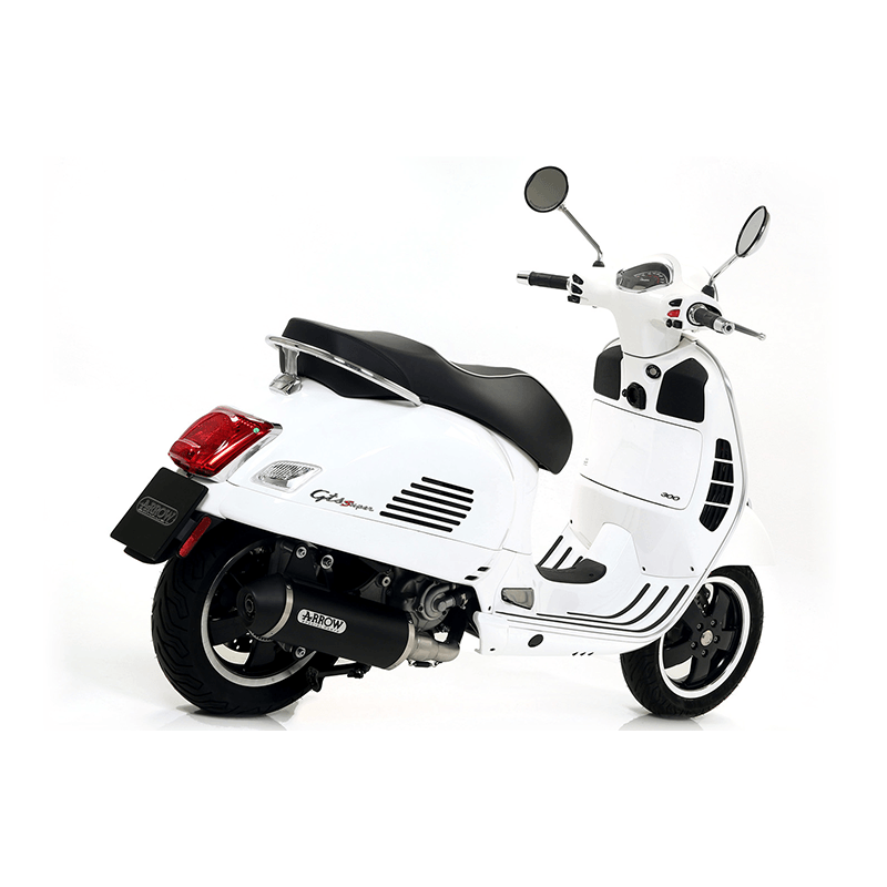 ARROW exhaust DARK URBAN for Vespa GTS300 (17-)