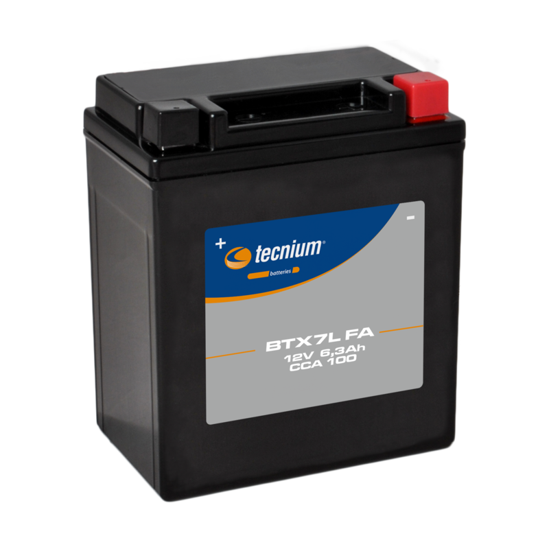 Tecnium maintenance-free battery activated at the factory - BTX7L