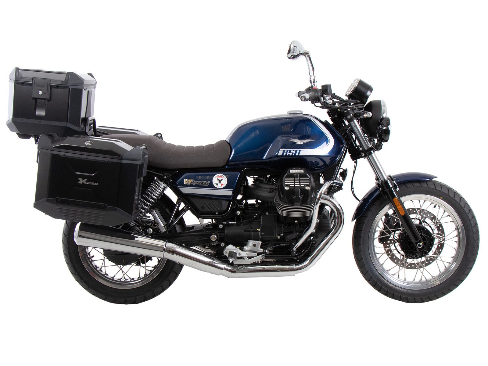 Carrier black for Moto Guzzi V7 Special/Stone/Centenario (21-24) Hepco & Becker
