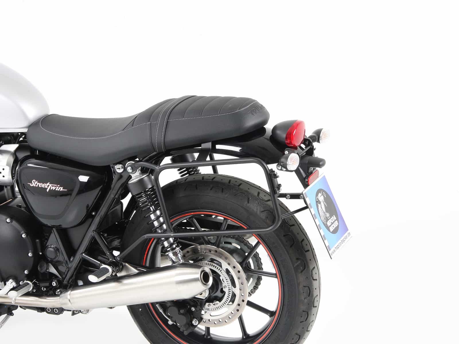 Case carrier for Triumph Street Twin (16-22) / Speed Twin 900 (23-)