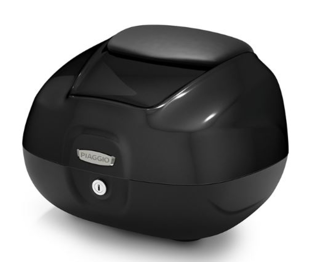 Top Case 37 l, black (XN2_nero cosmo / vulcano / 98/A) for Piaggio MP3 400 HPE 2022