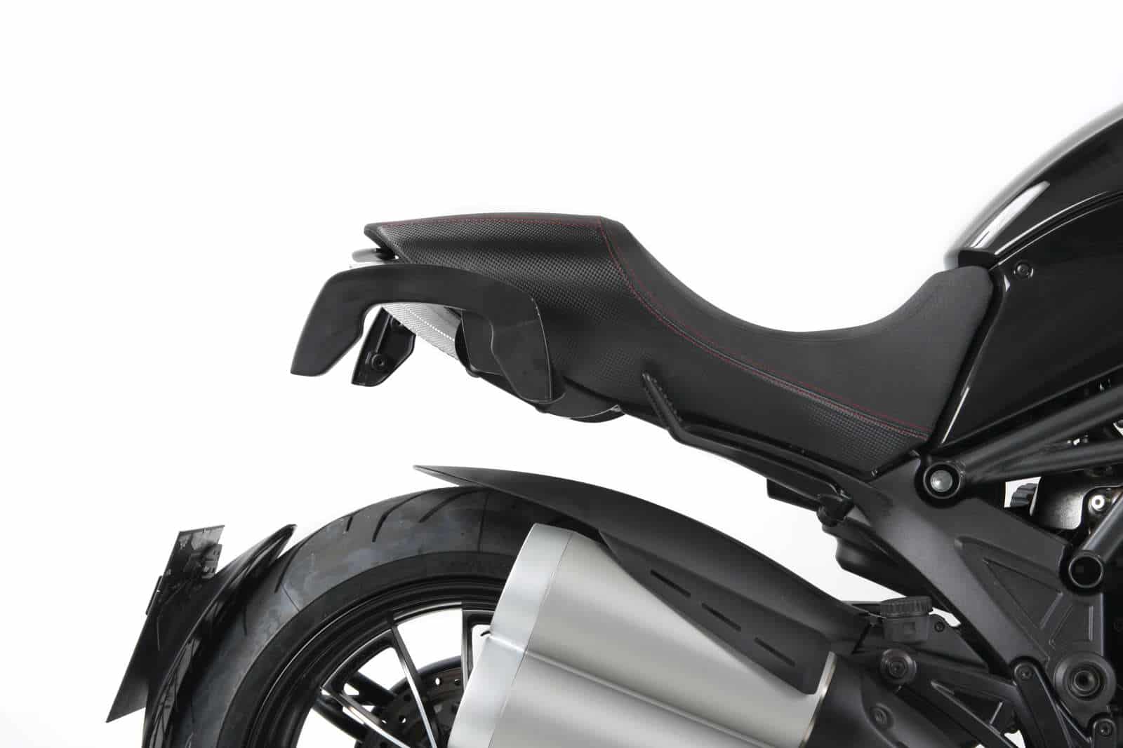 C-Bow side carrier black for Ducati Diavel 1200 (11-18) Hepco & Becker