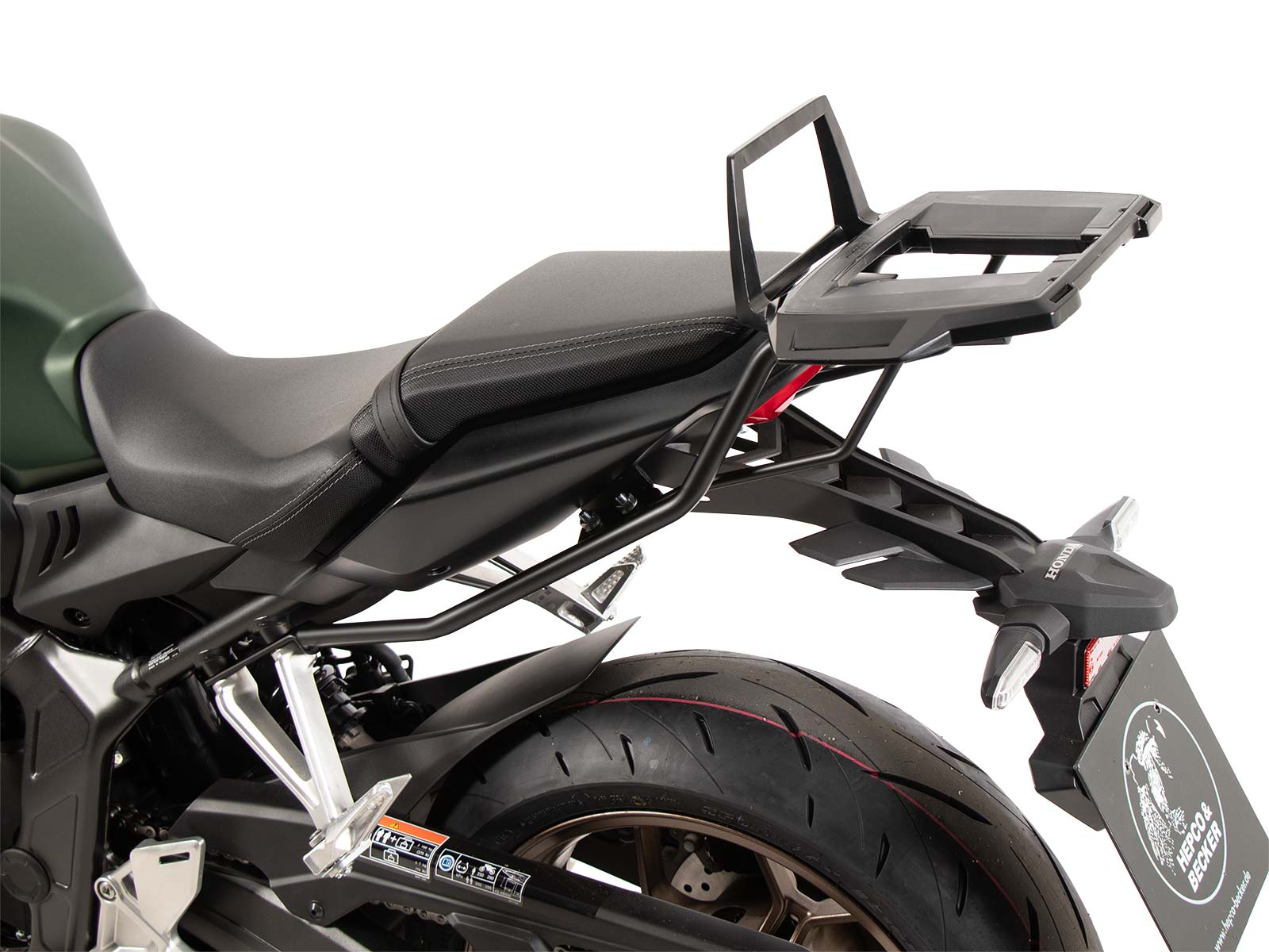 Alurack top case carrier for Honda CB 650 R / E-Clutch (24-) Hepco & Becker