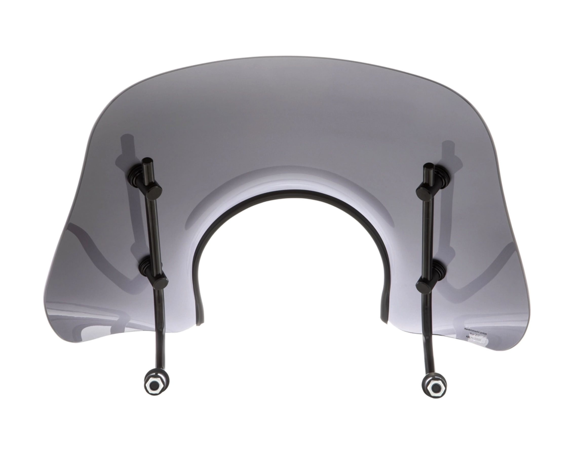 Flyscreen Piccolo for Vespa GTS/GTS Super/GT/GT L 125-300cc, black matt