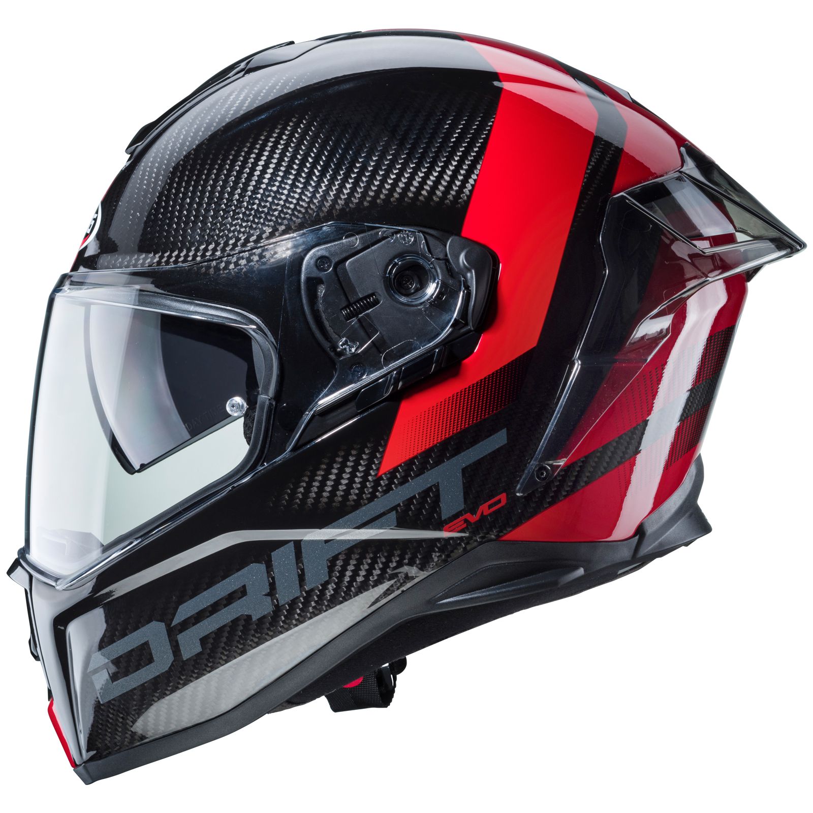 Caberg Helmet Drift Evo Carbon Sonic, black / red