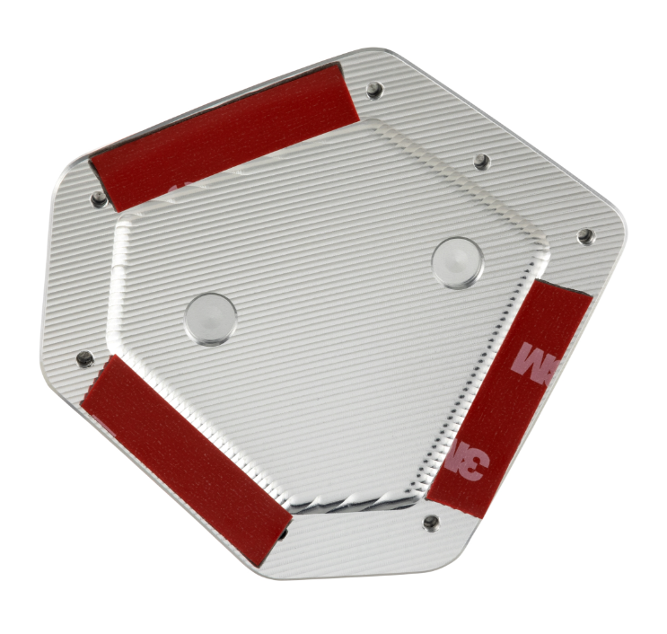 Cover for vario lid ZELIONI for Vespa GTS/GTS Super/GTV HPE 300cc, silver