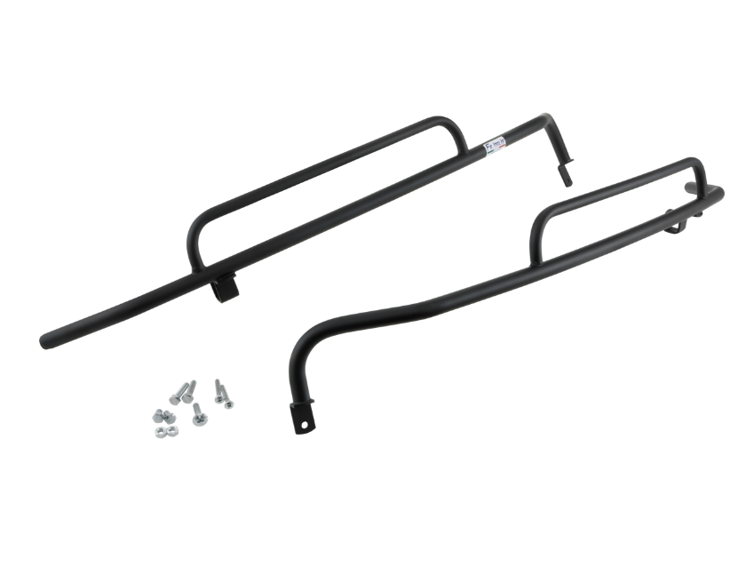 Crash bar side hood rear for Vespa GTS /GTS Super /GTV, 125-300cc, black matt