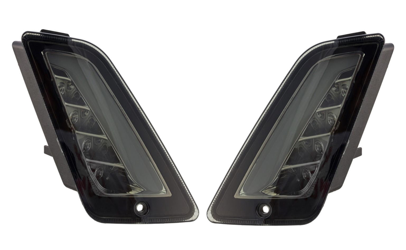 Turn signal kit front & rear for Vespa GTS/GTS Super/GTV/GT 60/GT/GT L ('03-'13), tinted