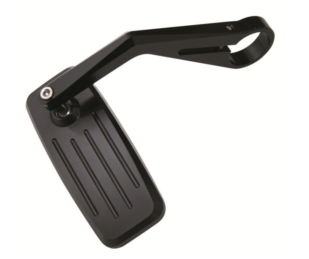 Handlebar end mirror ACTION for Vespa left or right, black