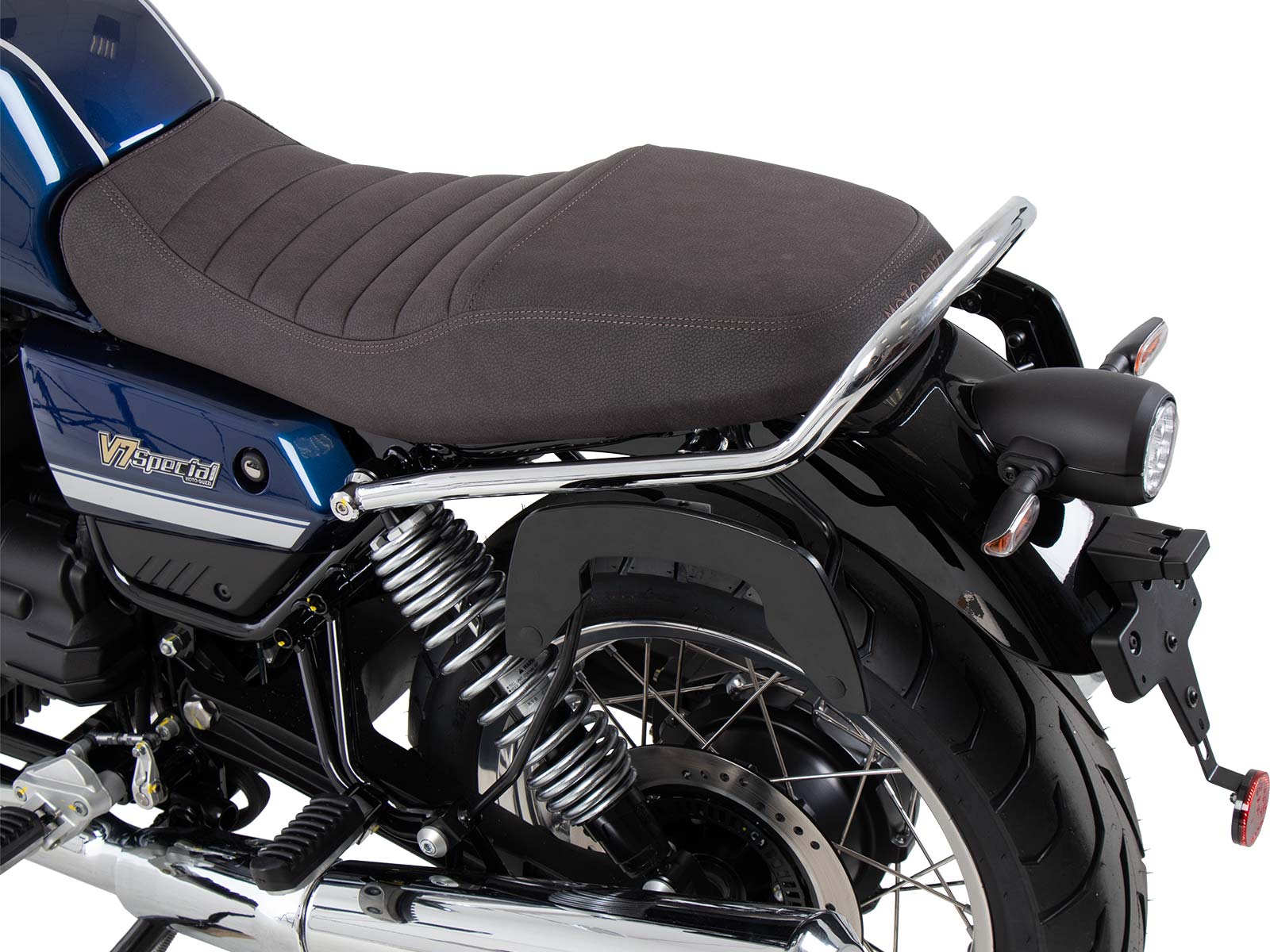 C-Bow side carrier black for Moto Guzzi V7 850 Stone Corsa (2024) Hepco & Becker