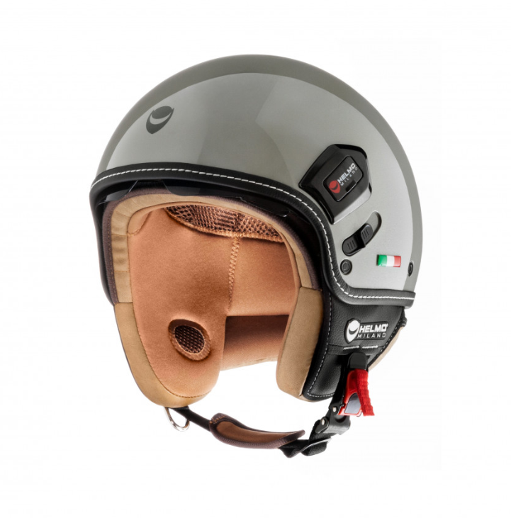 Helmo Milano Demi Jet, Puro Premium, gray glossy