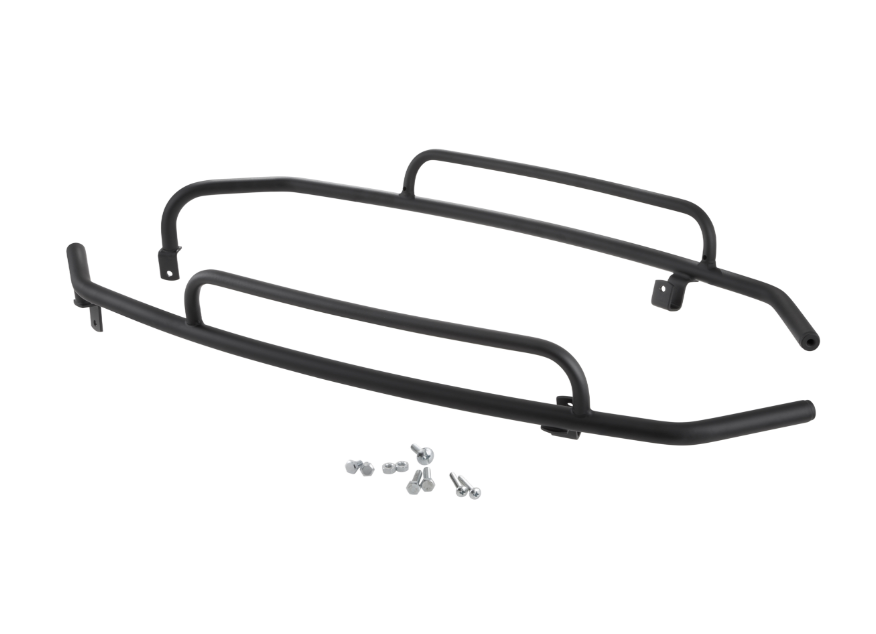 Crash bar side hood rear for Vespa GTS /GTS Super /GTV, 125-300cc, black matt