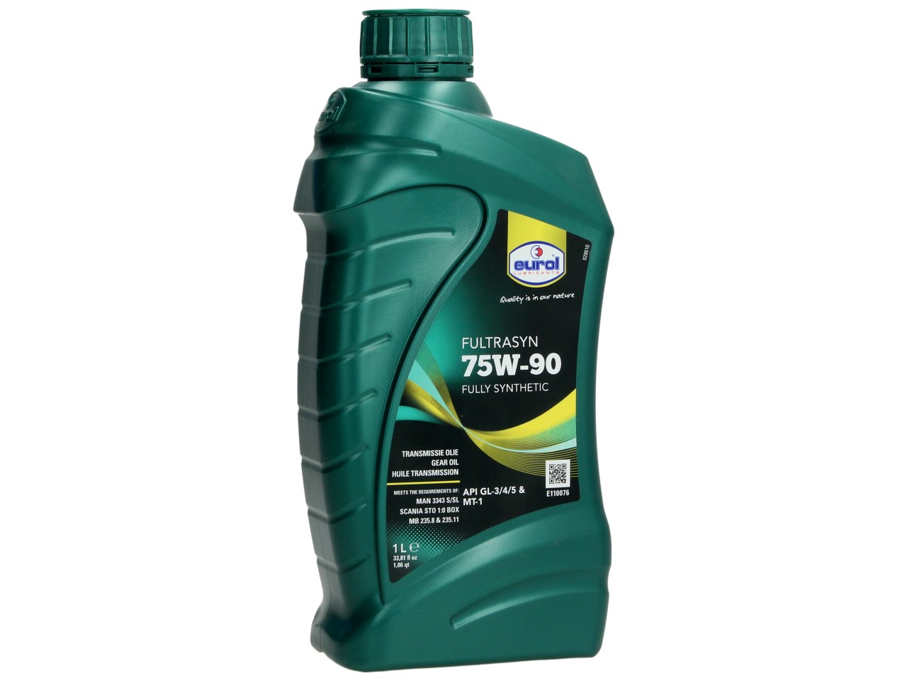 Eurol gear oil, 75W/90, Eurol Fultrasyn, fully synthetic, 1 l