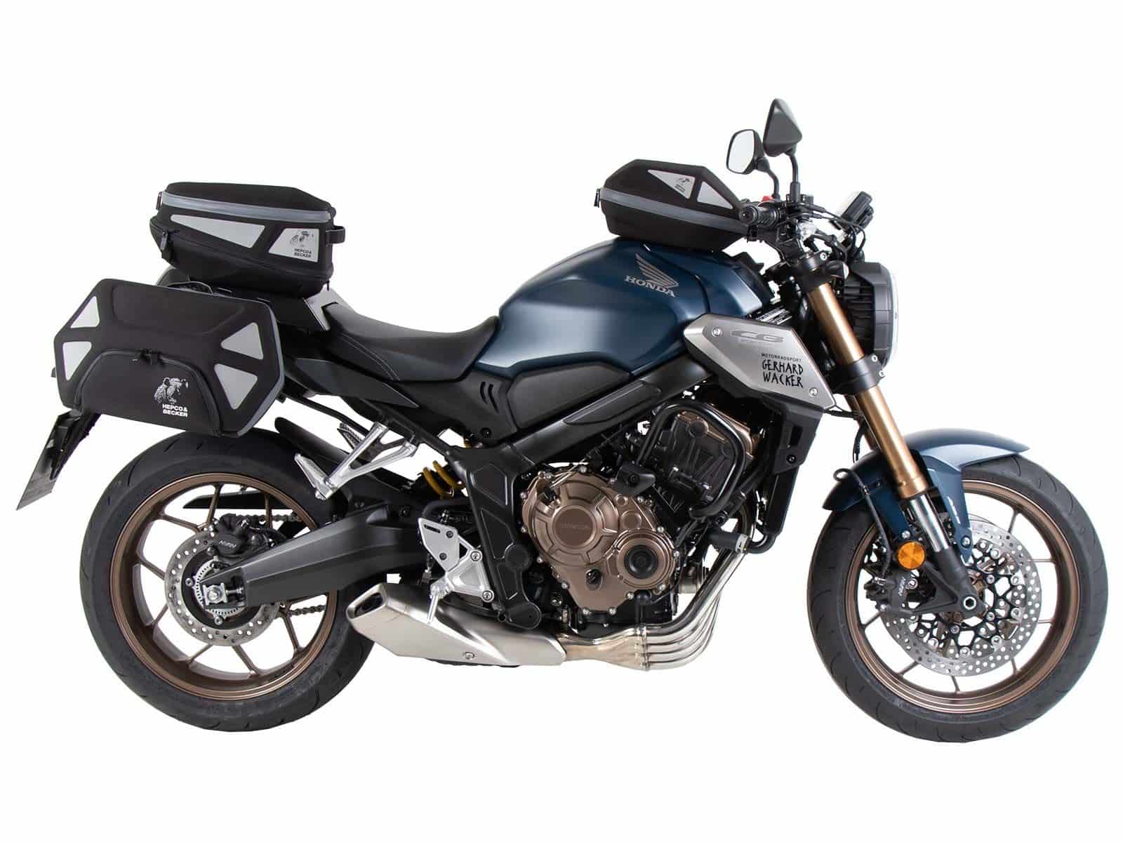 C-Bow side carrier black Honda CB 650 R (21-23) Hepco & Becker