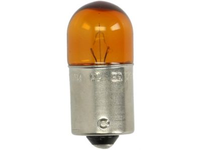 Philips bulb, incandescent lamp, 12 V, 10 W, BAU15s, orange