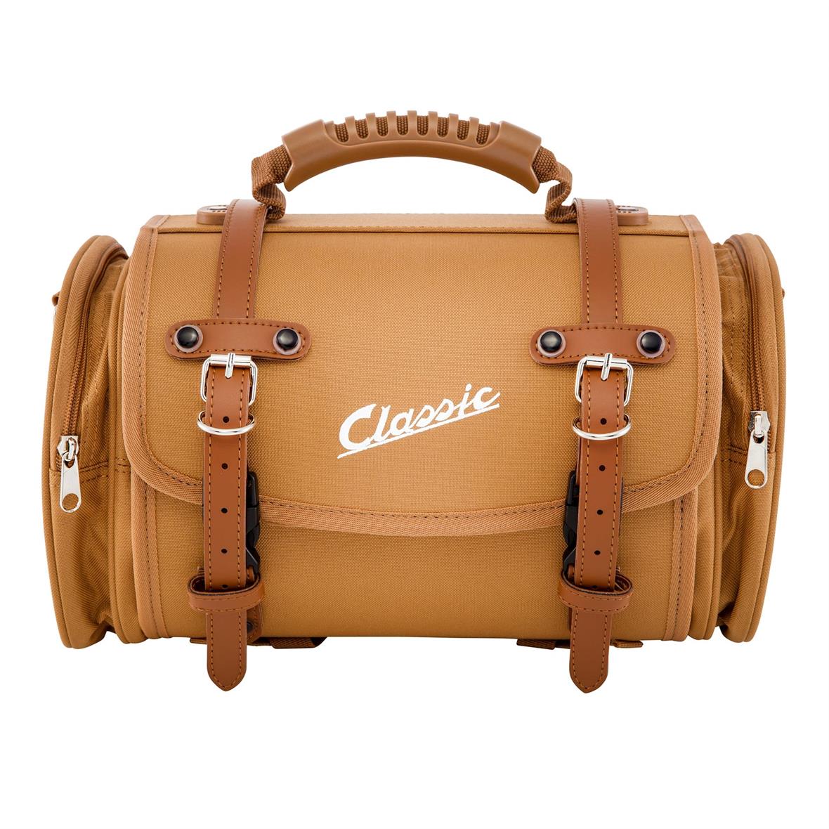 Bag "Classic" small for Vespa - brown, nylon