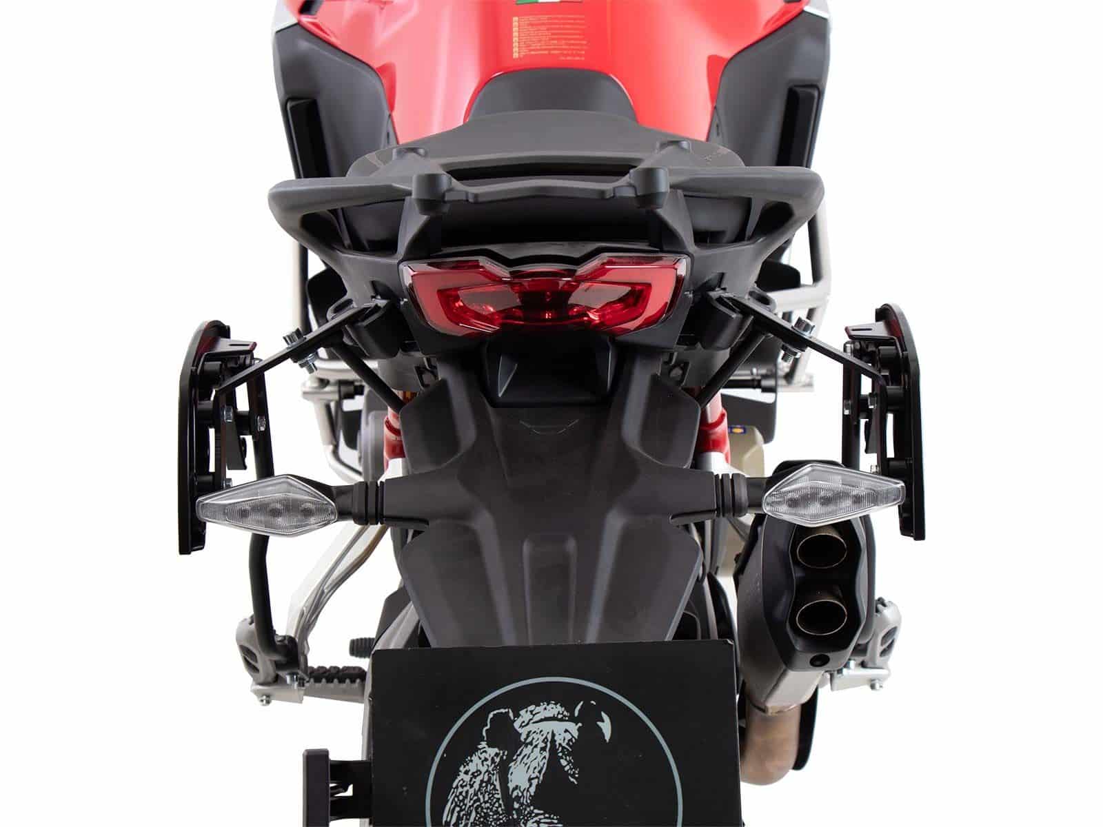 C-Bow side carrier black for Ducati Multistrada V4/S/S Sport/Pikes Peak (21-24) /Rally (23-24)