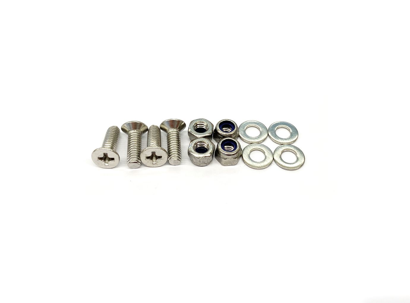 Screw set for license plate holder
