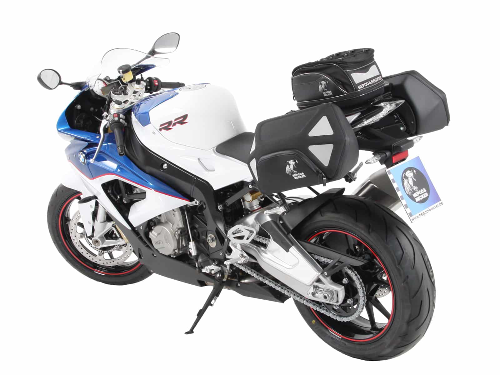 Sport rack fixed black for BMW S 1000 RR (15-18) Hepco & Becker