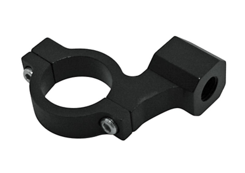 HIGHSIDER smart mirror clamp Black With right-hand thread For CNC, For 1 inch handlebars