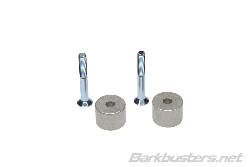 Barkbusters spare part adapter kit for BMW 650GS models without heated grips