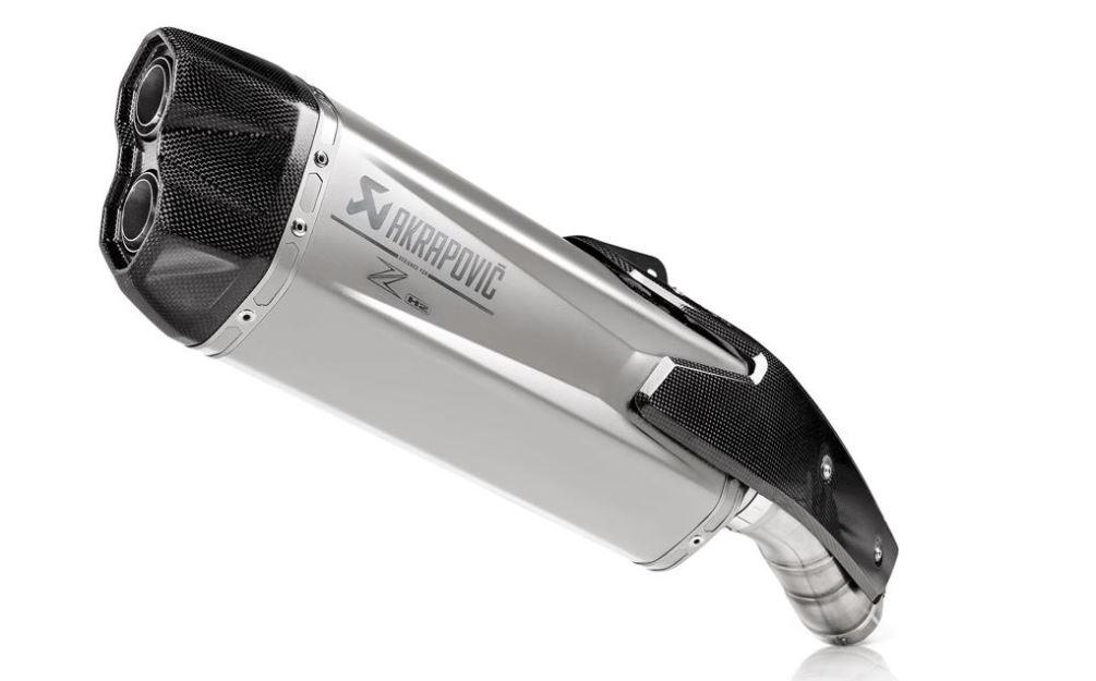 Akrapovic titanium sports exhaust for Kawasaki Z H2 /SE (20-)