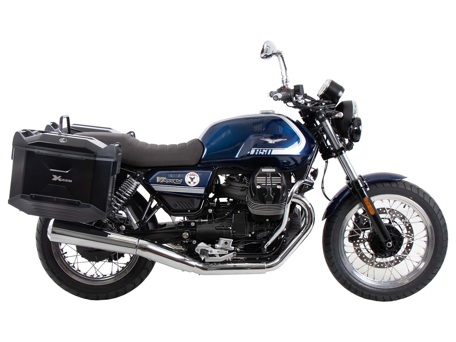 Carrier black for Moto Guzzi V7 Special/Stone/Centenario (21-24) Hepco & Becker