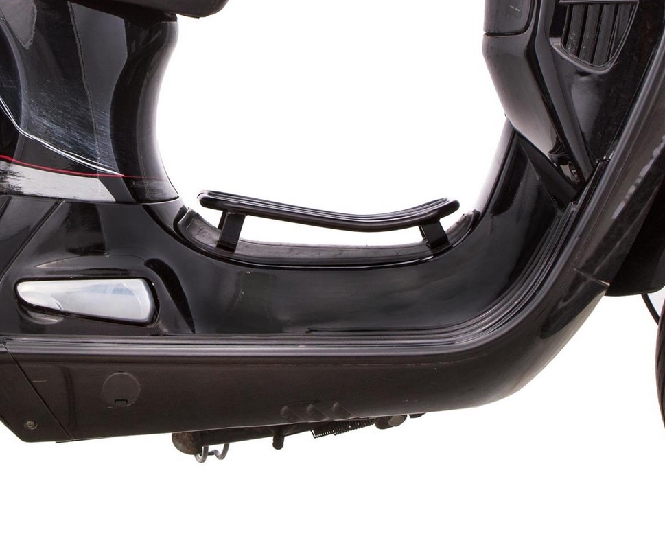 Luggage rack step-through for Vespa GTS/GTS Super/GTV/GT 60/GT L 125-300cc 4T LC, black