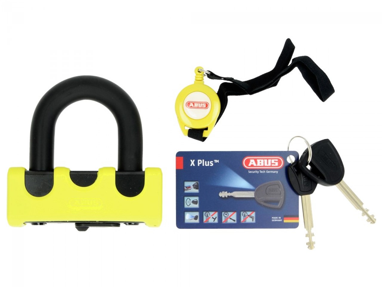 ABUS U-lock Granit Power XS 67 for motorcycle, scooter & Vespa