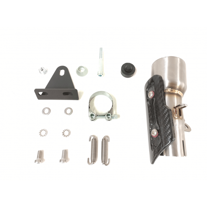 IXIL RC muffler Honda X-ADV 750 /Forza 750, stainless steel silver, E-approved, Euro3+4+5
