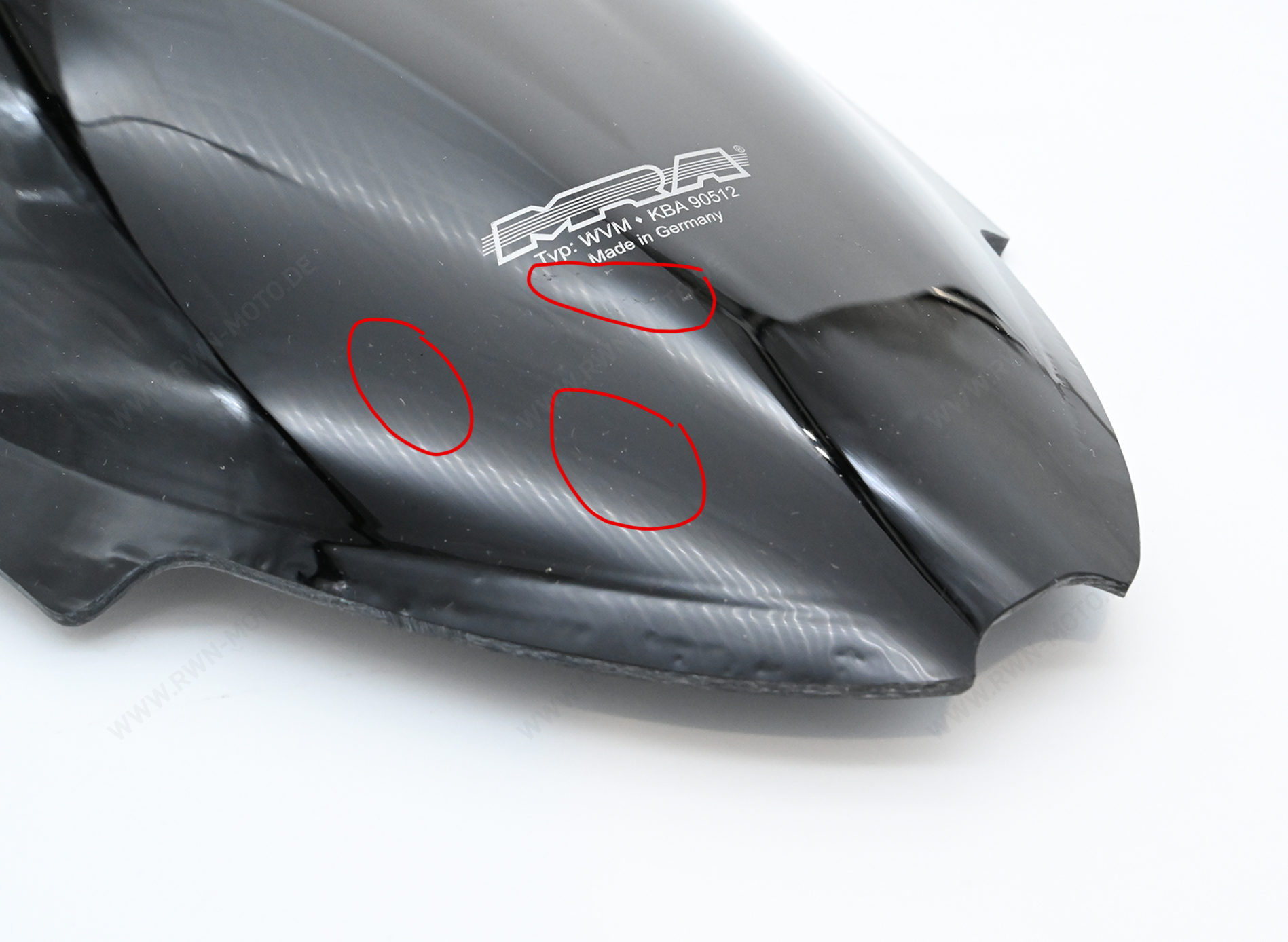 MRA original molding disc "O" black APRILIA RSV 4 -125 RK