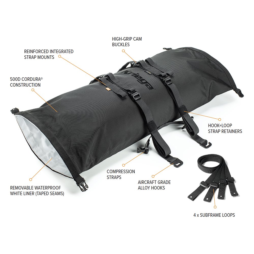 Kriega Rollpack 20 liters - black