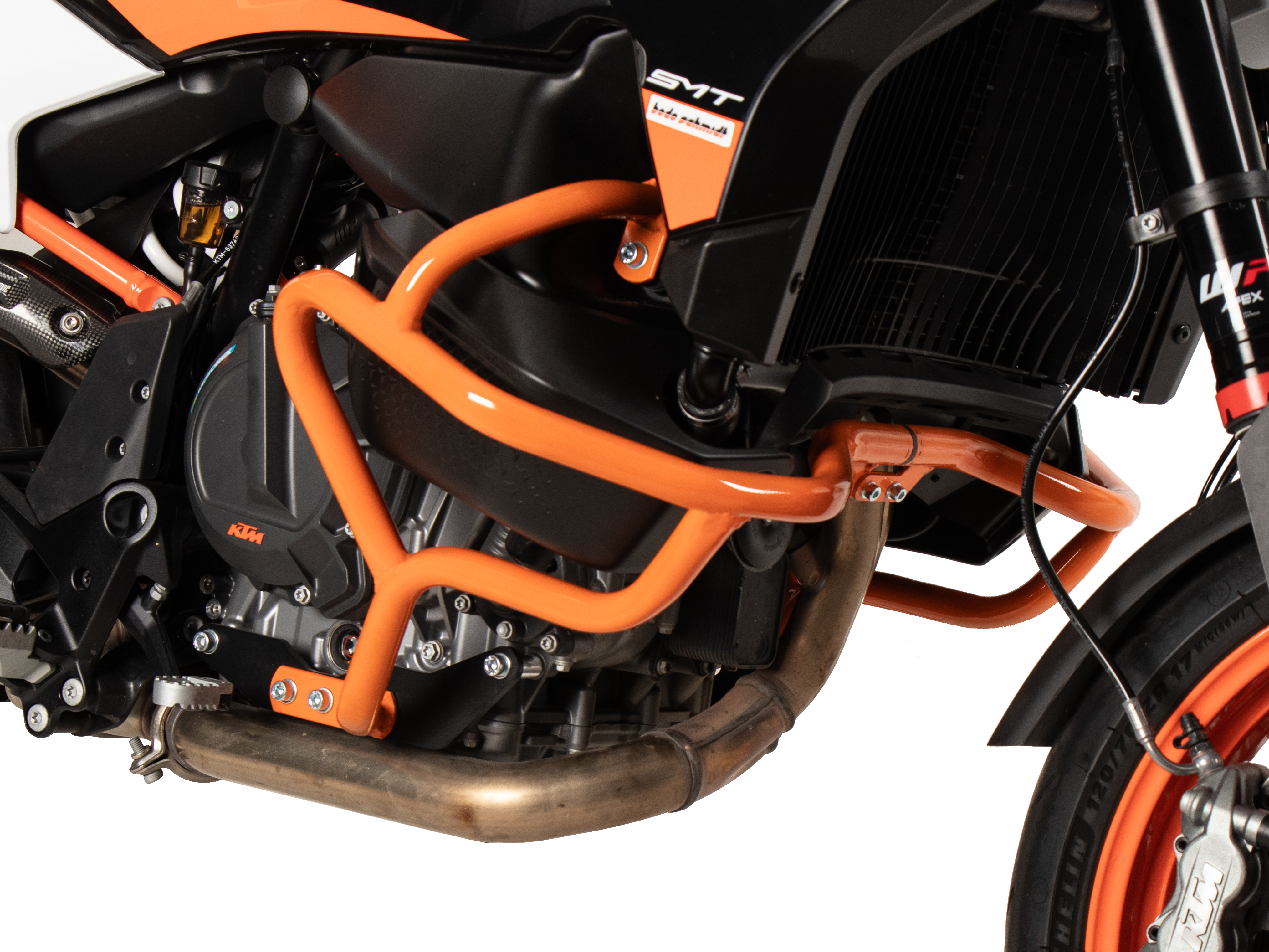Engine guard orange for KTM 890 SMT (23-) Hepco & Becker
