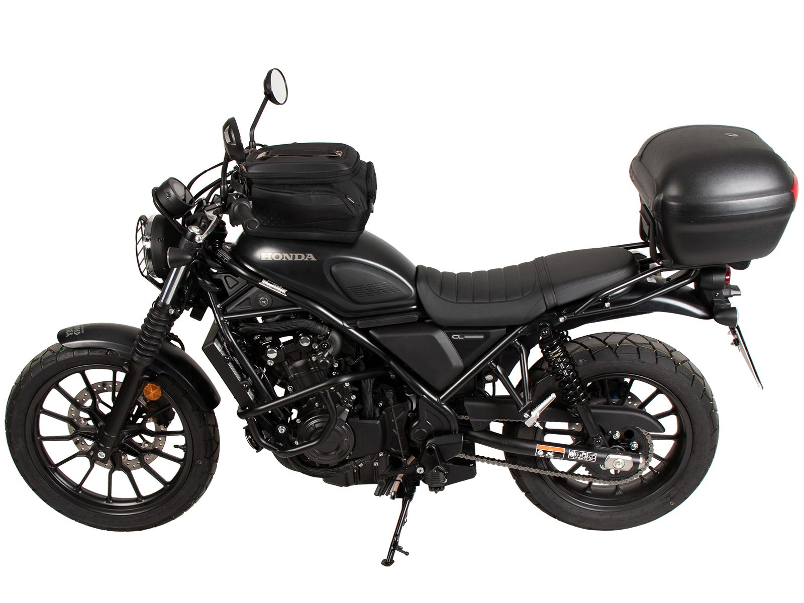 Easyrack top case carrier black for Honda CL 500 Scrambler (23-) Hepco & Becker