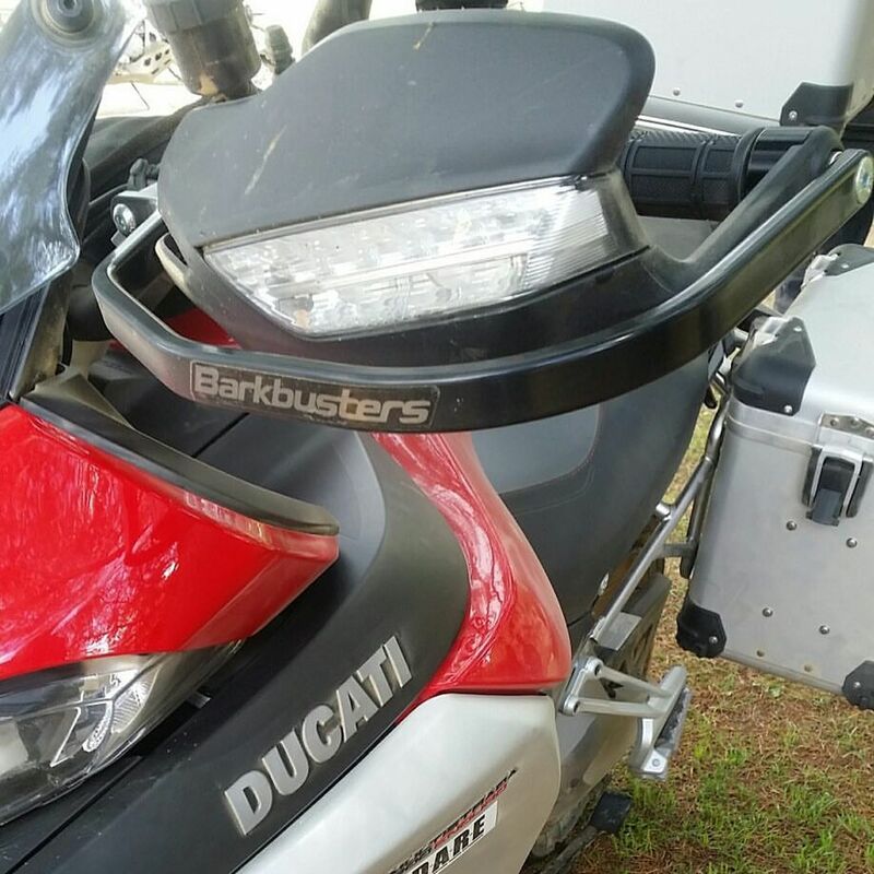 Barkbusters hardware kit two-point attachment Black Ducati